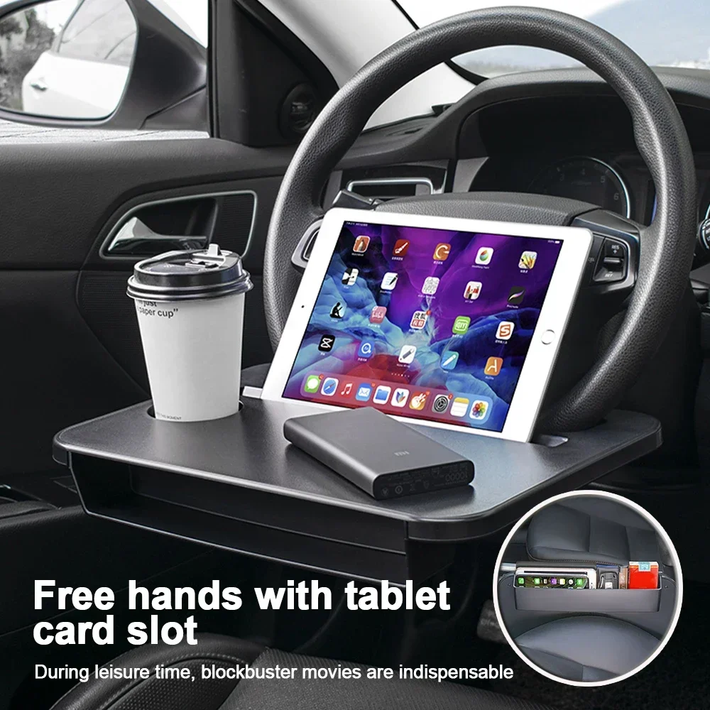 Laptop Ergonomic Accessories - Wielofunkcyjna tacka samochodowa, biurko na laptopa,