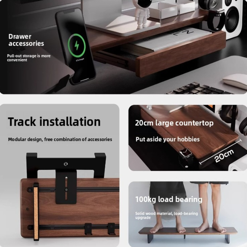 Laptop Ergonomic Accessories - Monitor akcesoriów Z3 Pro, metalowe pudełko