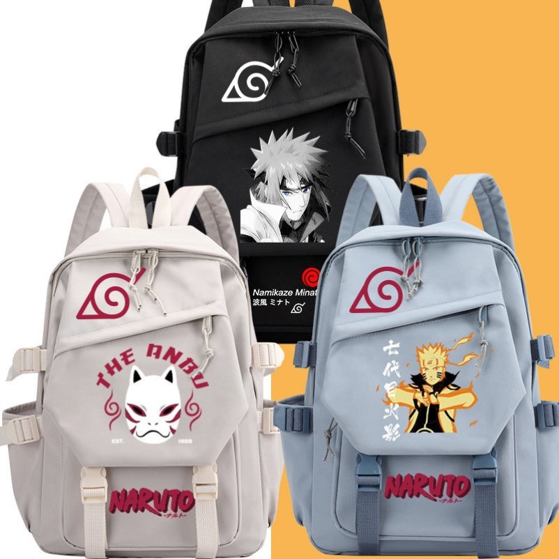Laptop Editing Accessories - Plecak Naruto Sasuke Kakashi Anime dla