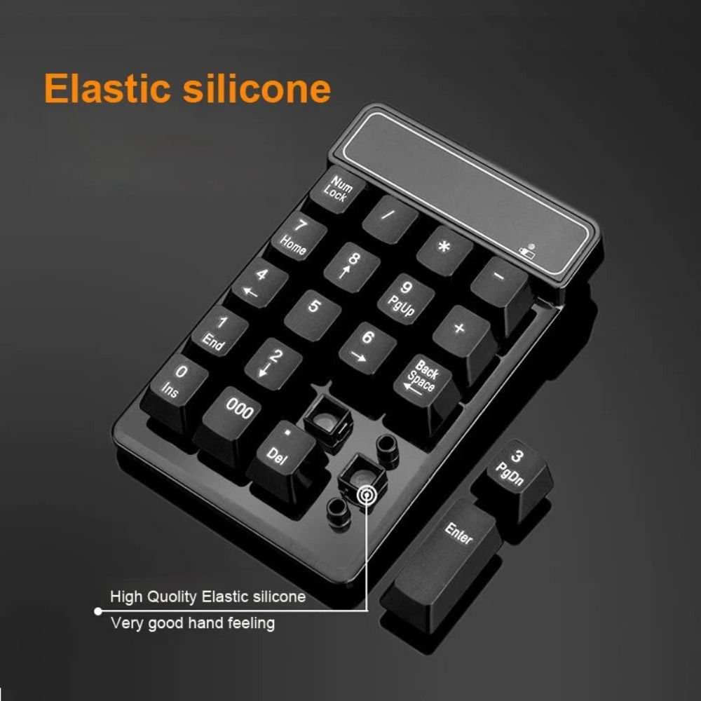 Laptop Accessories Uk - Nowa bezprzewodowa przewodowa klawiatura 2.4GHz Mini