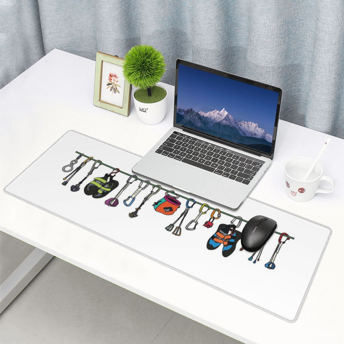 Laptop Accessories Online - Duża podkładka pod mysz Climbing Gear