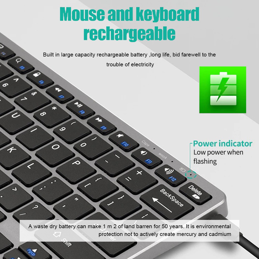Bezprzewodowy zestaw klawiatur – Laptop Accessories Combo Set recenzja i cena