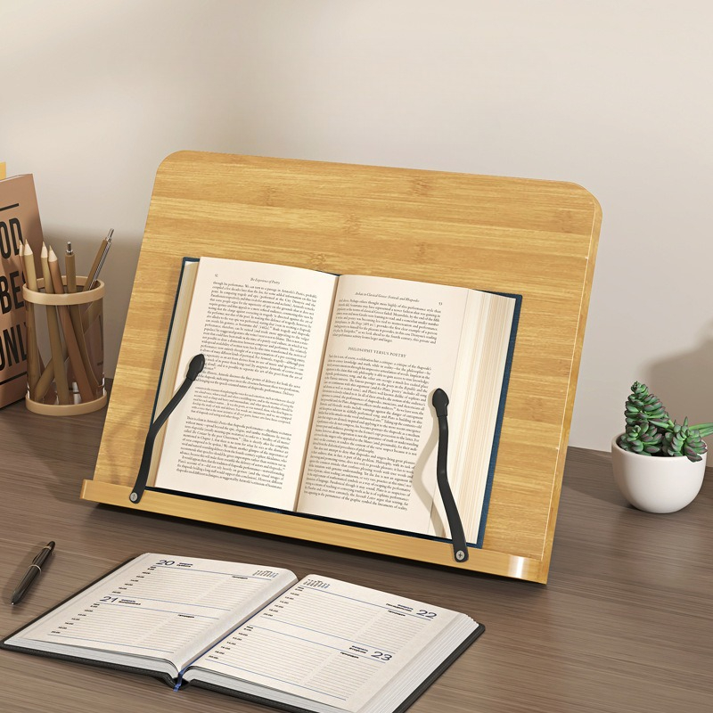 Drewniany stojak na książki, w – Laptop Ergonomic Accessories recenzja i cena