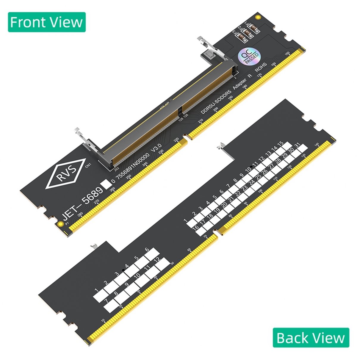 Karta adaptera pamięci RAM DDR – Laptop Ergonomic Accessories recenzja i cena