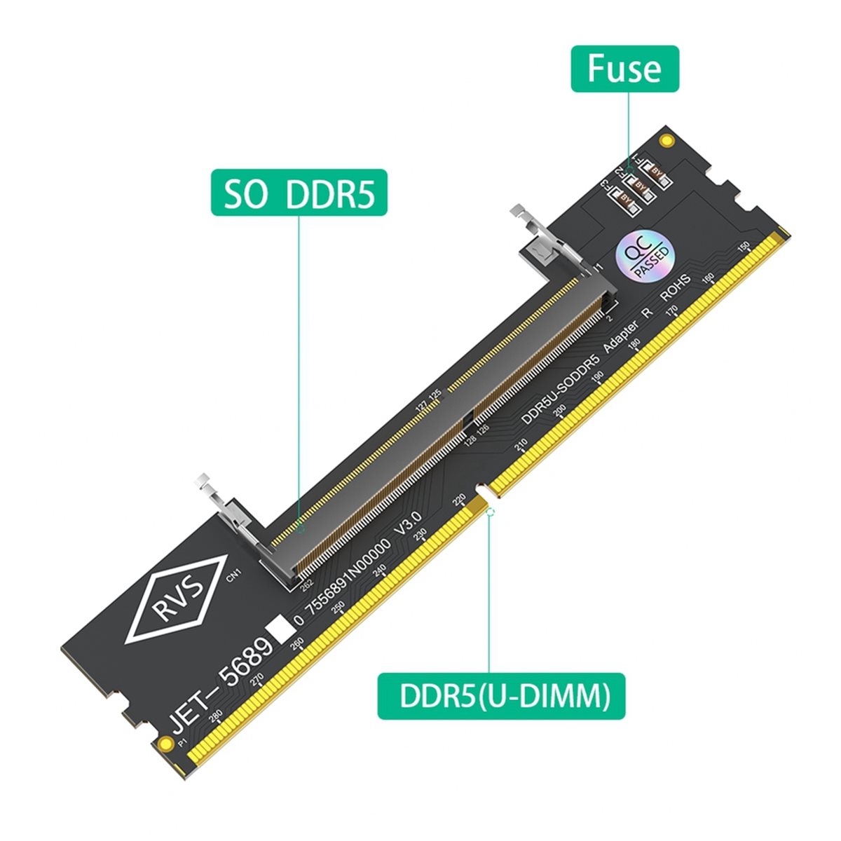 Karta adaptera pamięci RAM DDR – Laptop Ergonomic Accessories recenzja i cena