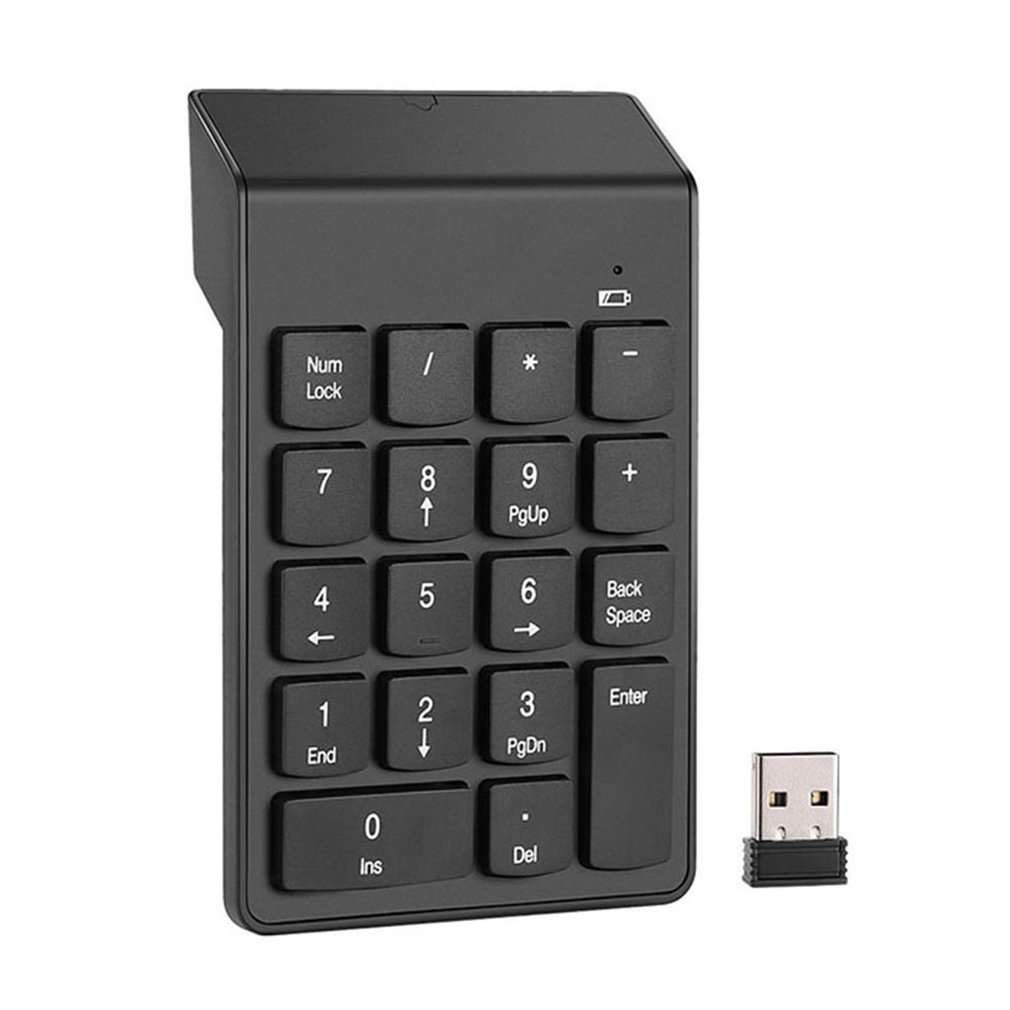18 klawiszy Bezprzewodowa klaw – Laptop Accessories Uk recenzja i cena