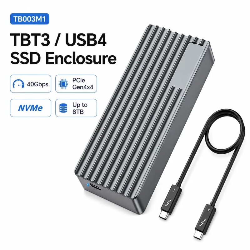 Obudowa TBT3/USB4 M.2 NVMe SSD – External Nvme Ssd recenzja i cena
