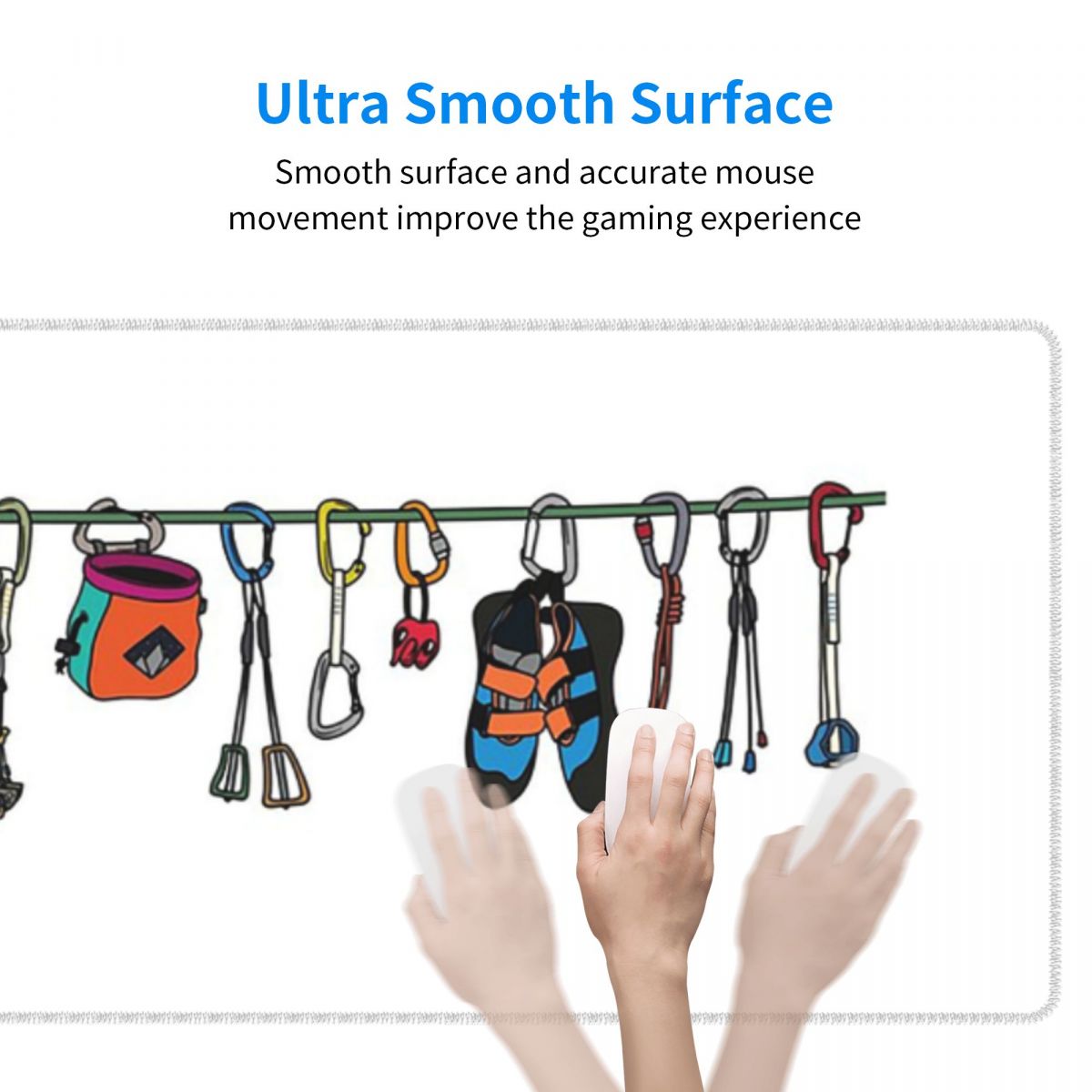 Duża podkładka pod mysz Climbi – Laptop Accessories Online recenzja i cena
