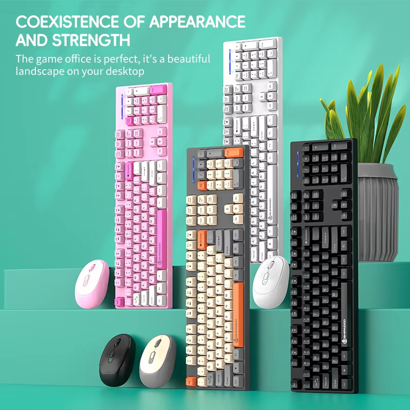 Shipadoo 2.4G Bezprzewodowy/Pr – Laptop Accessories Combo Set recenzja i cena